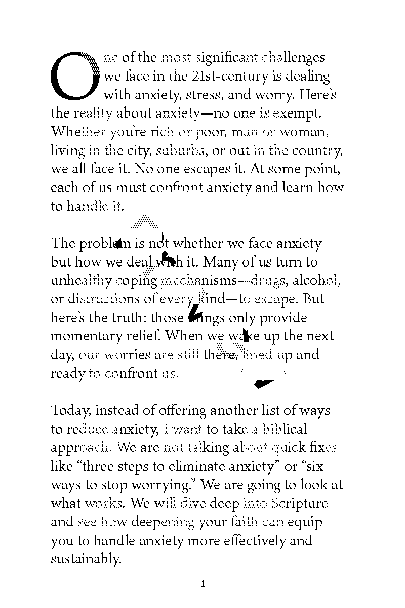 Faith Over Fear: A Biblical Approach to Anxiety