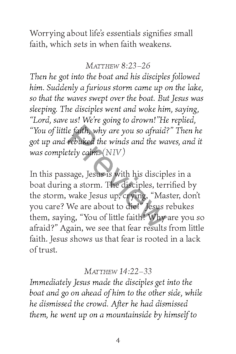 Faith Over Fear: A Biblical Approach to Anxiety