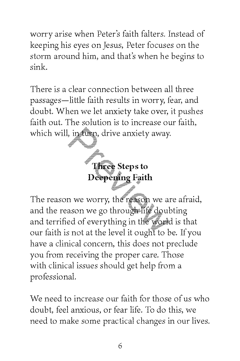 Faith Over Fear: A Biblical Approach to Anxiety