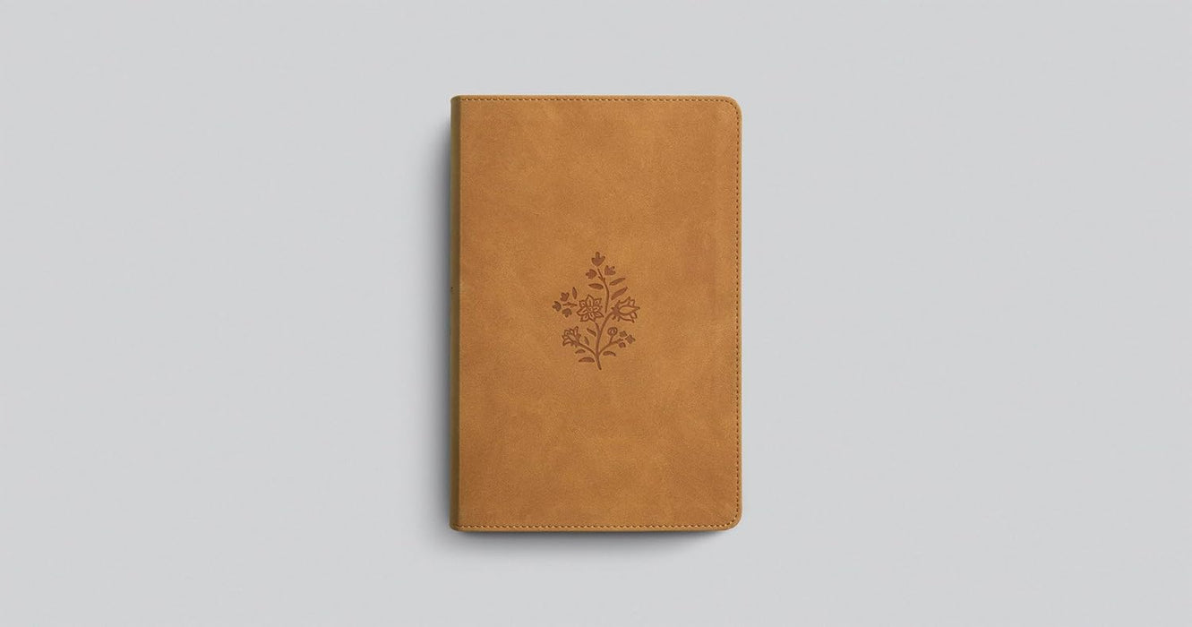 ESV Student Study Bible (TruTone, Nubuck Caramel, Wildflower Design)