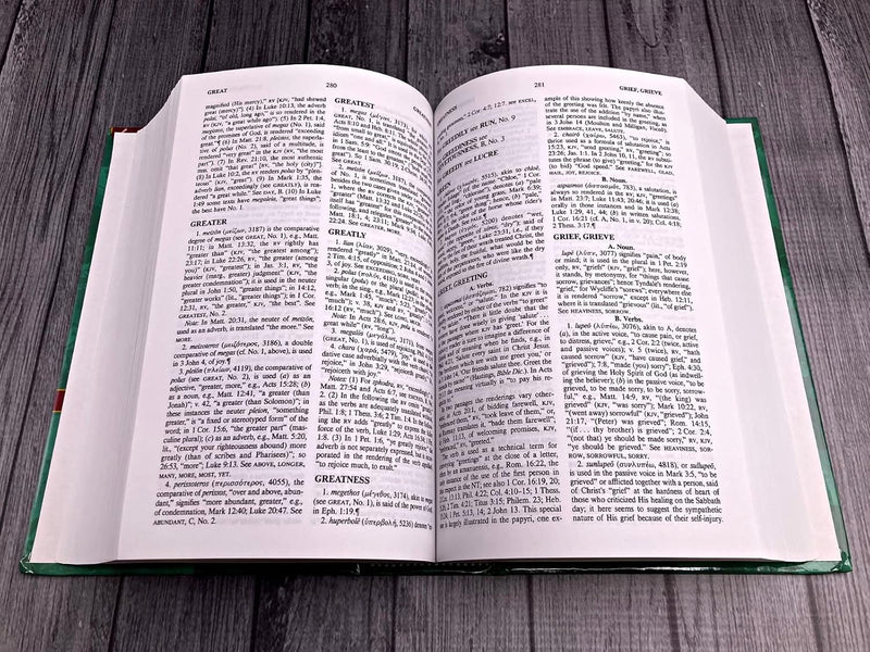 Vine’s Complete Expository Dictionary of the Old and New Testament