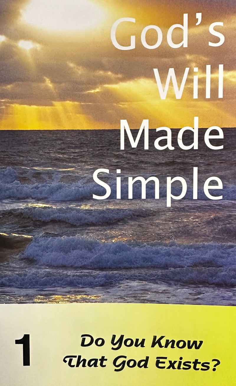 God's Will Made Simple 13 Lesson Personal Bible Study Series + Answer Key