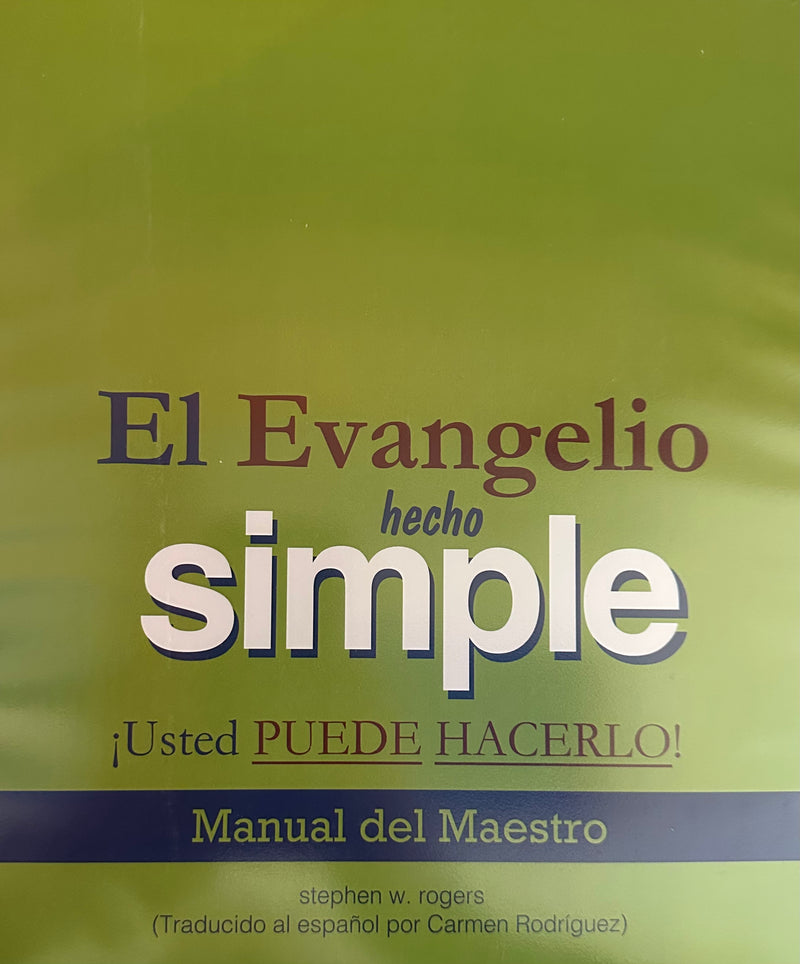 Evangelism Made Simple: You CAN DO it! Teacher's Handbook (Binder)