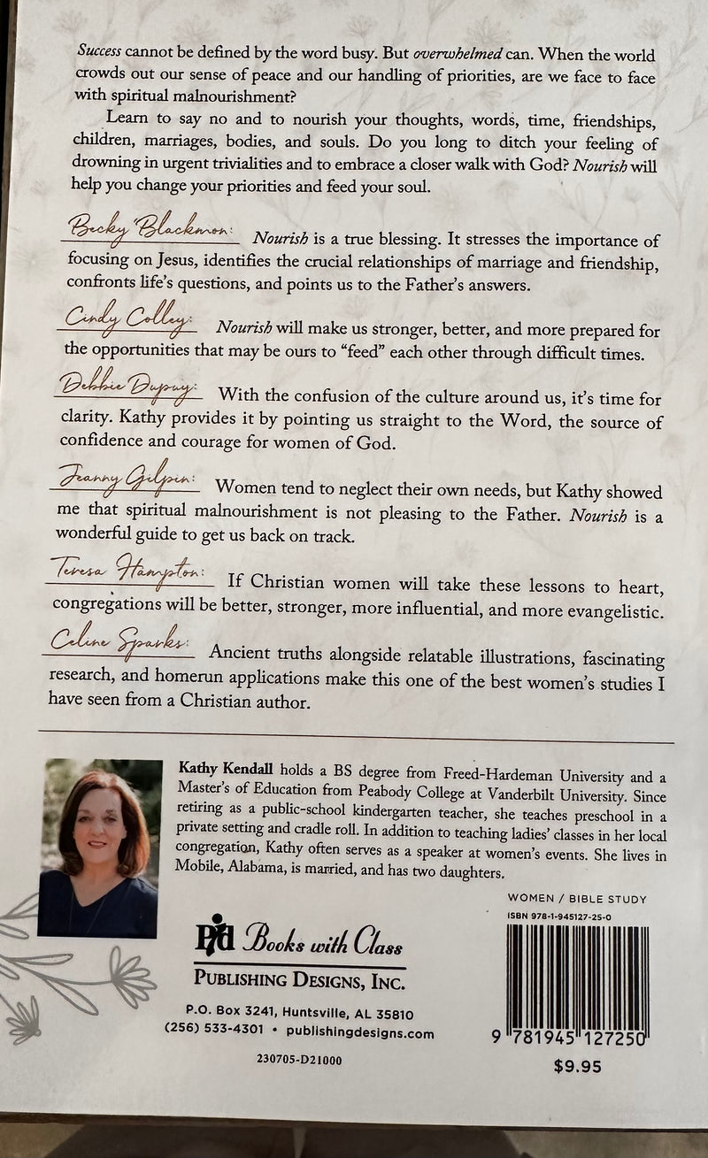 Nourish by Kathy McWhorter Kendall