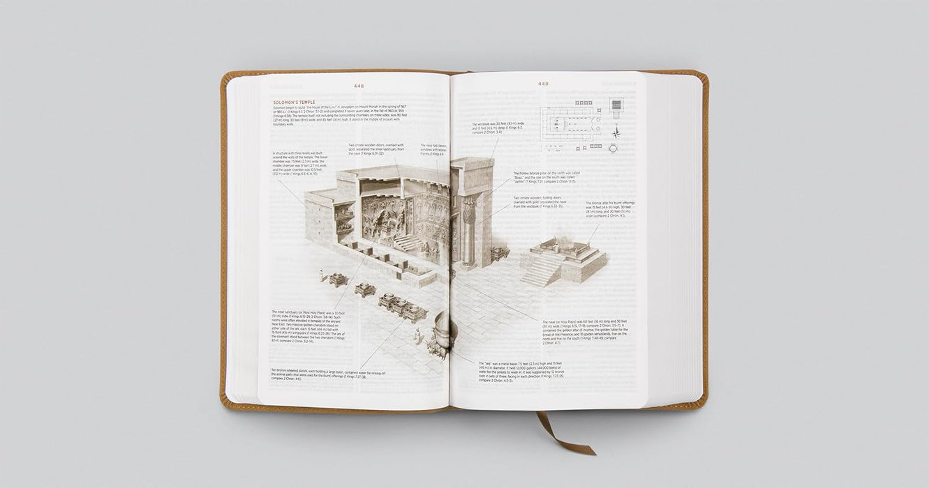 ESV Student Study Bible (TruTone, Nubuck Caramel, Wildflower Design)