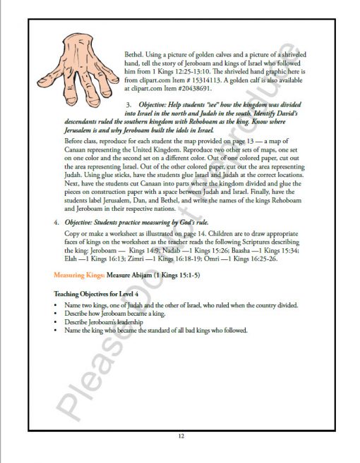 Measuring by God's Rule - Teacher's Guide