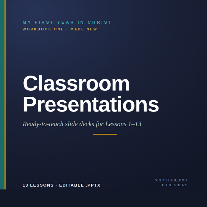 Made New: Brought From Death to Life - Teacher's Guide