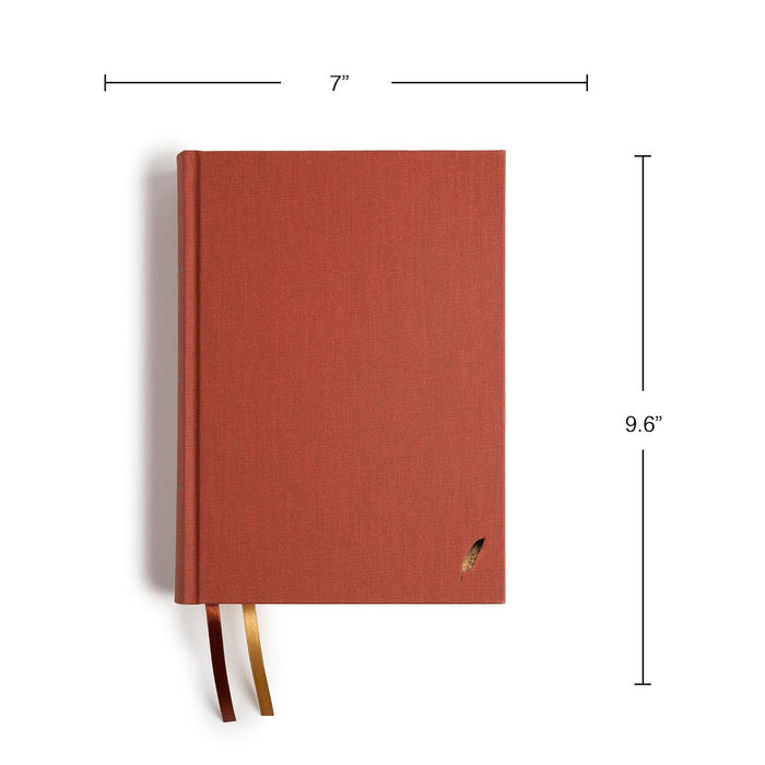 NASB Notetaking Bible, Cinnamon Brown Cloth Over Board
