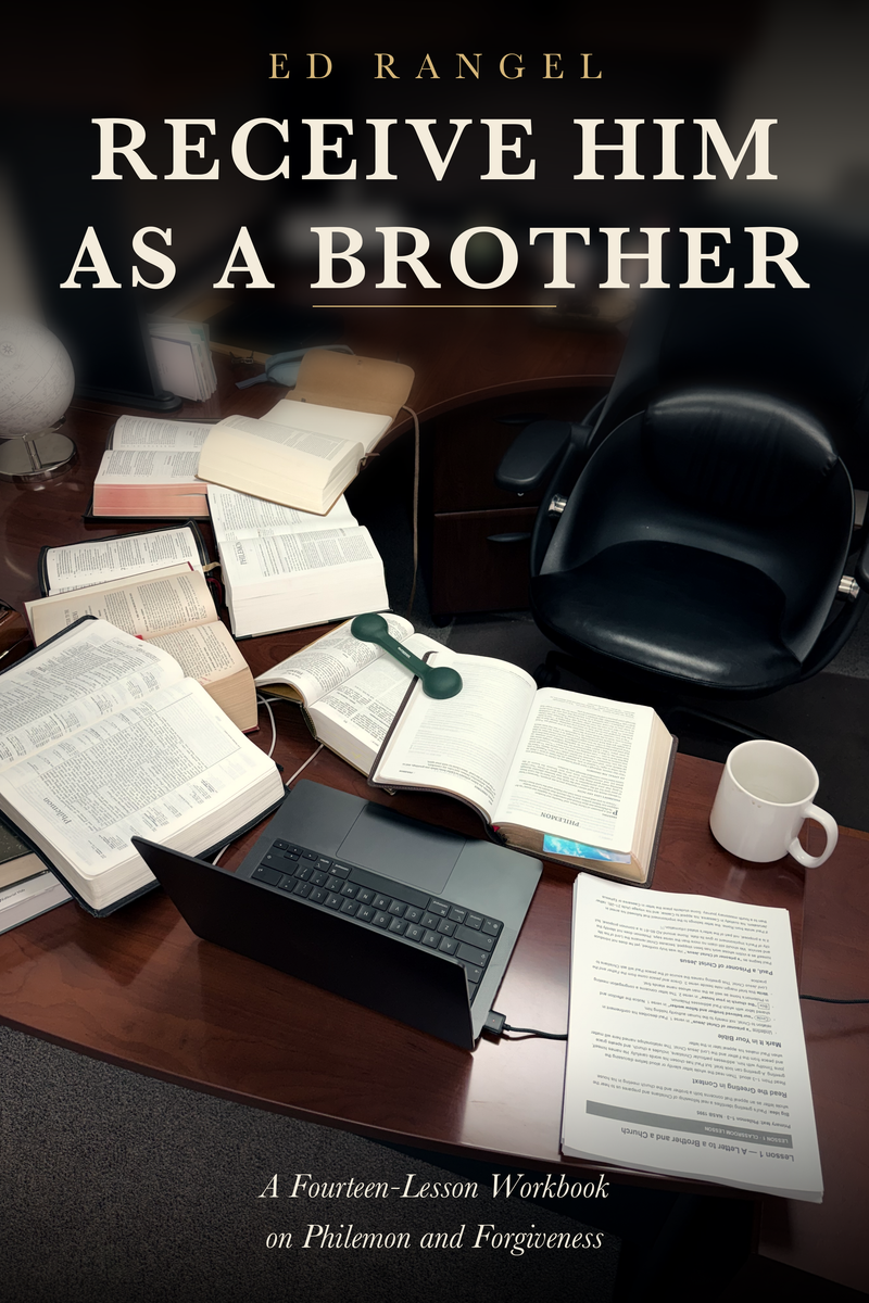 Receive Him as a Brother workbook cover by Ed Rangel — Spiritbuilding