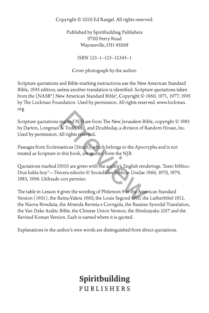 Receive Him as a Brother by Ed Rangel — preview page 2