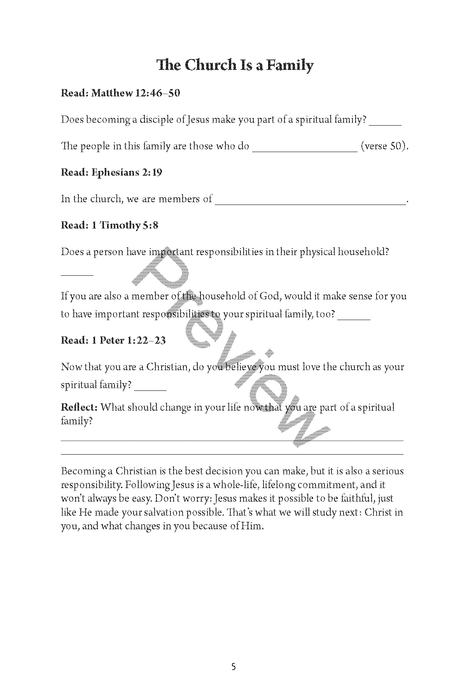 The Discipleship Starter Guide by Caleb Griffith
