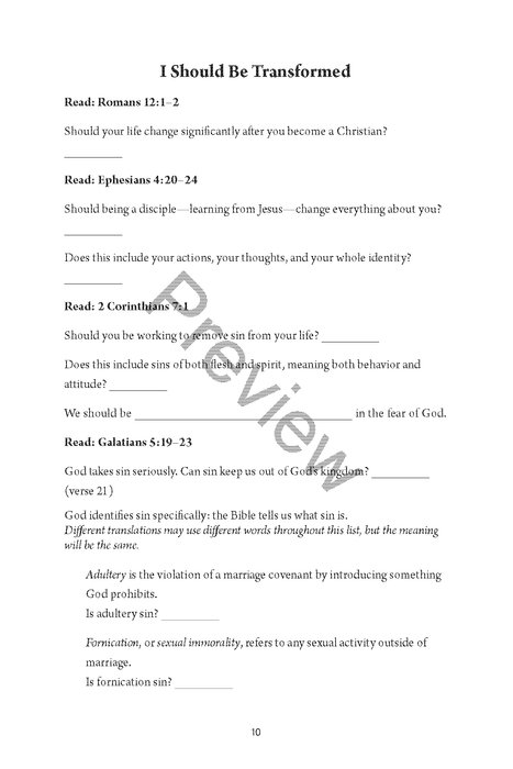 The Discipleship Starter Guide by Caleb Griffith