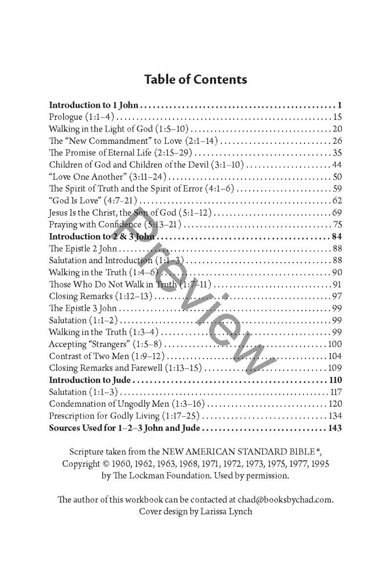 The Epistles of John and Jude: Quick Study Commentary - By Chad Sychtysz