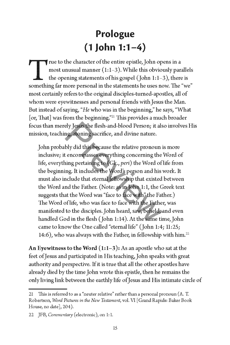 The Epistles of John and Jude: Quick Study Commentary - By Chad Sychtysz