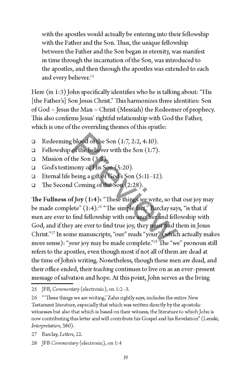 The Epistles of John and Jude: Quick Study Commentary - By Chad Sychtysz