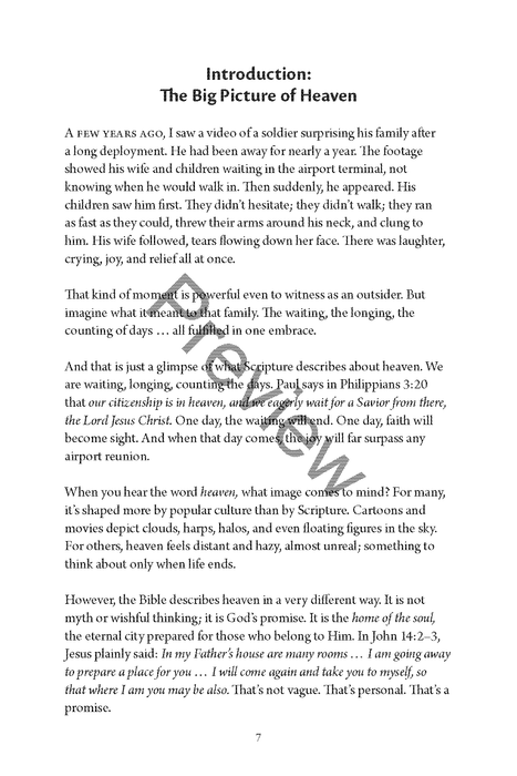 Eternal Promises, Eternal Home: A Study of Heaven - The City That is to Come