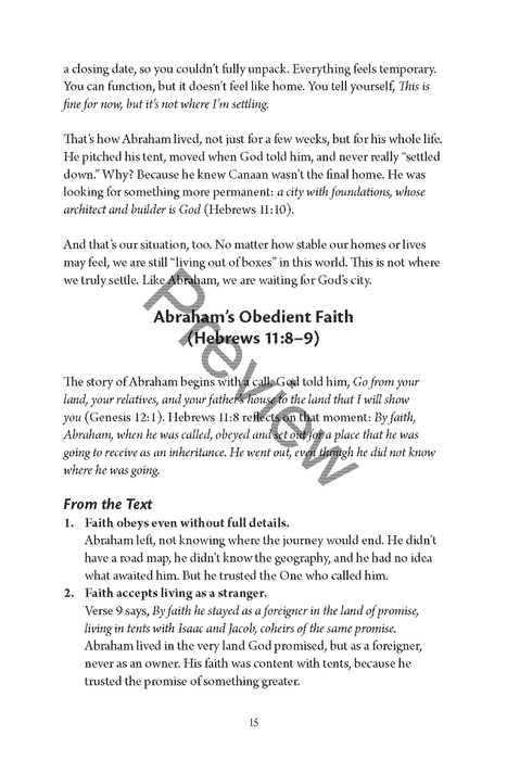 Eternal Promises, Eternal Home: A Study of Heaven - The City That is to Come