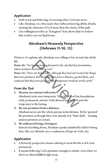 Eternal Promises, Eternal Home: A Study of Heaven - The City That is to Come