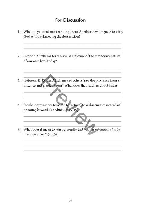 Eternal Promises, Eternal Home: A Study of Heaven - The City That is to Come