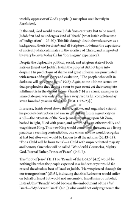 A Study of Isaiah by Chad Sychtysz