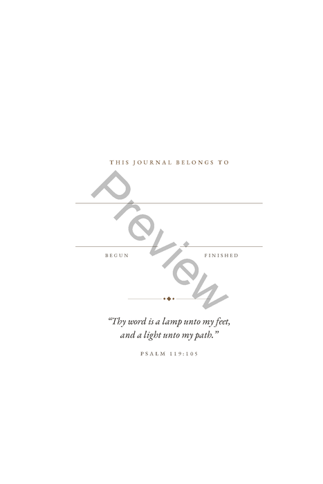 Through the Bible in a Year: A Chronological Bible Reading Journal (Undated) (6 x 9 in Softcover)