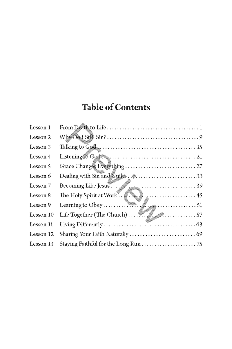 Made New: Brought From Death to Life - Teacher's Guide