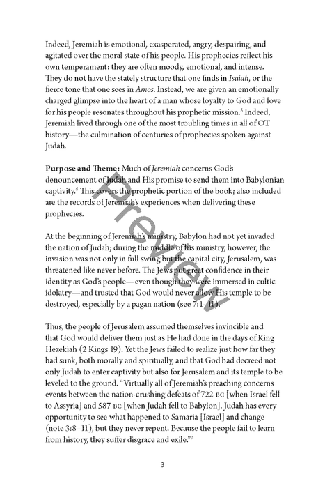 A Study of Jeremiah and Lamentations by Chad Sychtysz