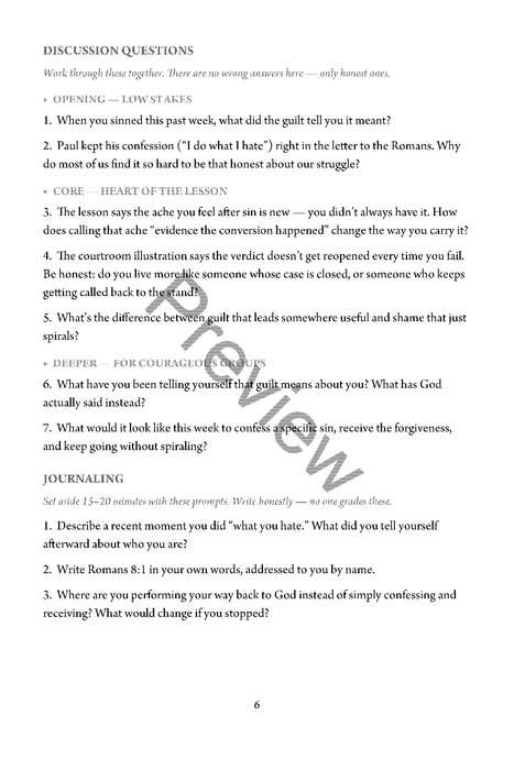 Made New: Brought From Death to Life - Student's Guide