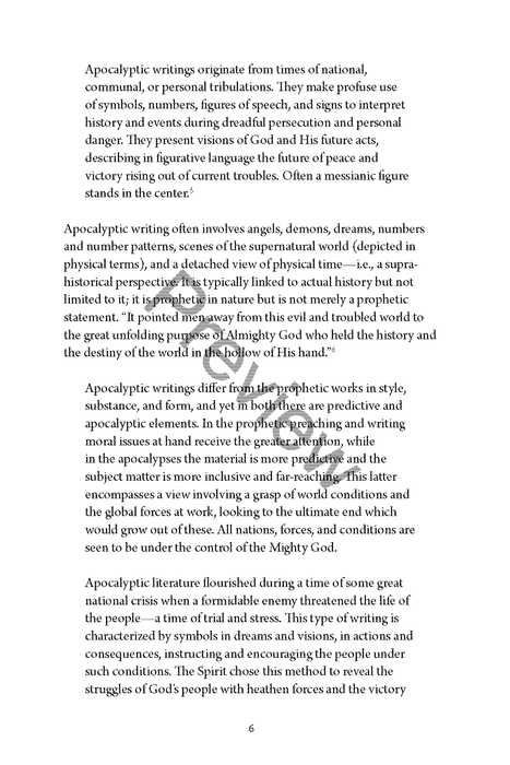 A Study of Daniel Workbook by Chad Sychtysz