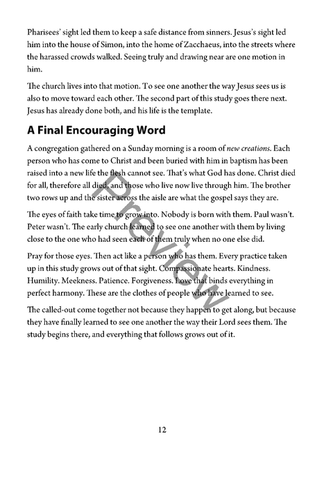 How the Called Out Came Together: The One Another Life of the Early Church by Matthew Allen