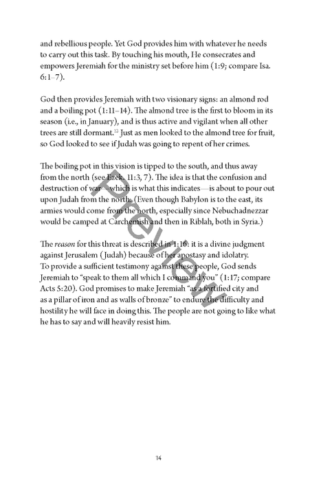 A Study of Jeremiah and Lamentations by Chad Sychtysz