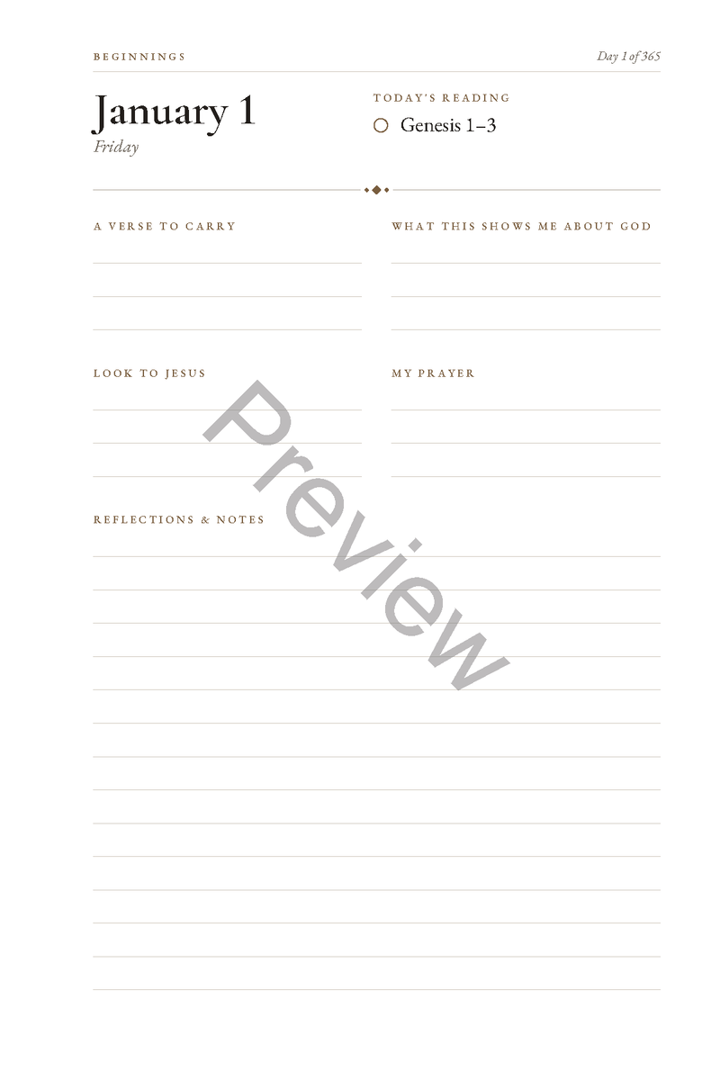 Through the Bible in 2027: A Chronological Bible Reading Journal (6 x 9 in Softcover)