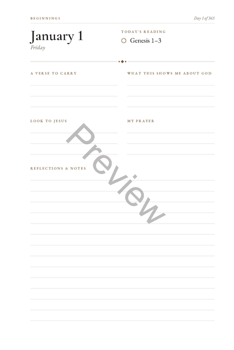 Through the Bible in 2027: A Chronological Bible Reading Journal (6 x 9 in Softcover)