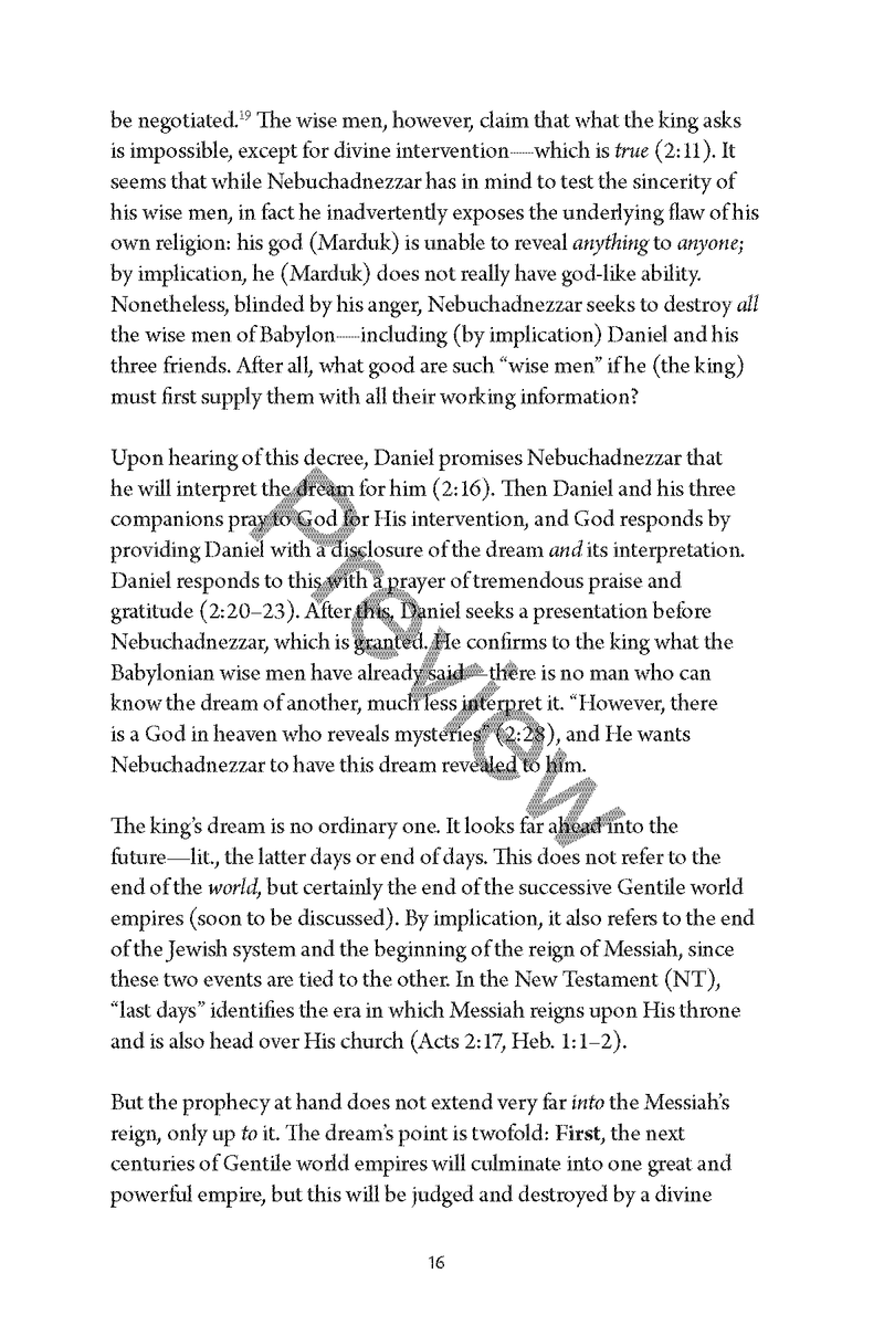 A Study of Daniel Workbook by Chad Sychtysz