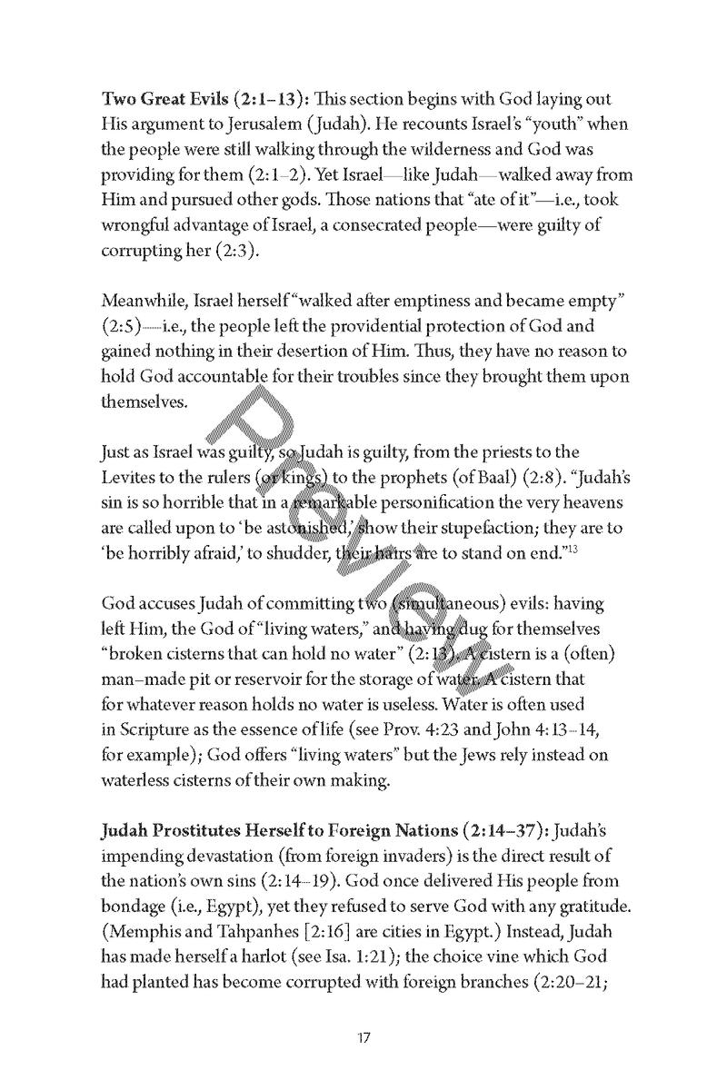 A Study of Jeremiah and Lamentations by Chad Sychtysz