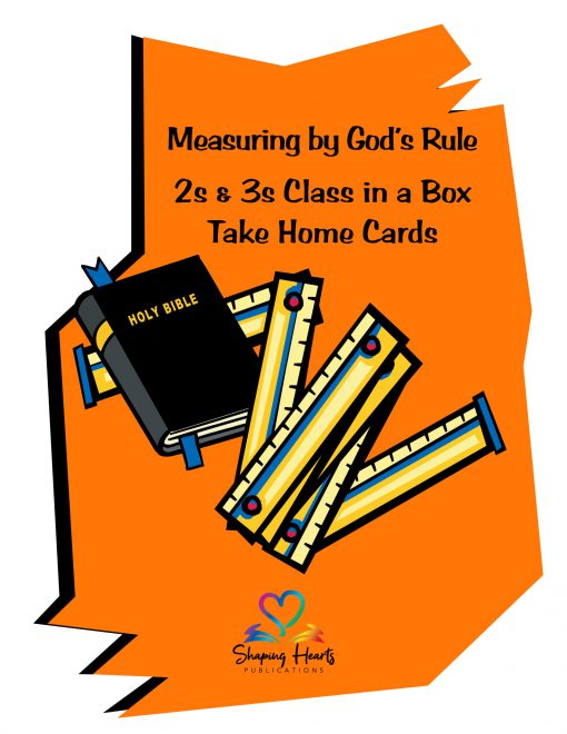 Measuring by God's Rule - 2s & 3s Take Home Cards