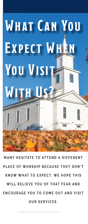 What Can You Expect When You Visit?