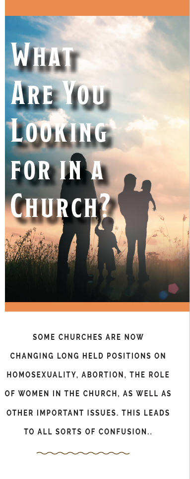 What Are You Looking For in a Church?