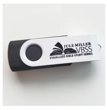 SPANISH Edition VBSS All Five Lessons on One USB - Jule Miller Visualized Bible Study Series