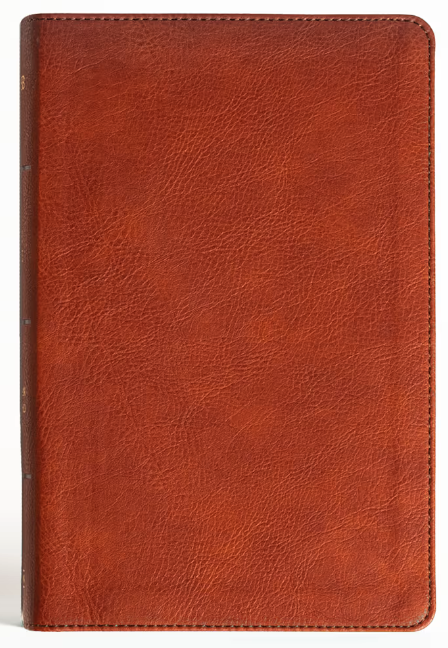NASB Large Print Personal Size Reference Bible, Burnt Sienna LeatherTouch