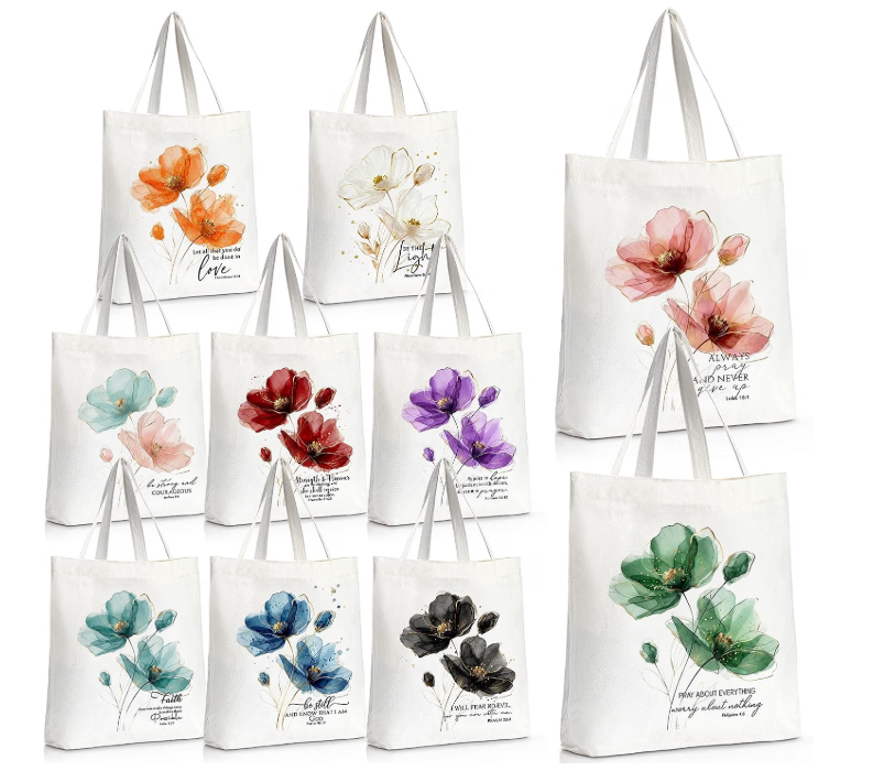 Bible Canvas Tote Bags
