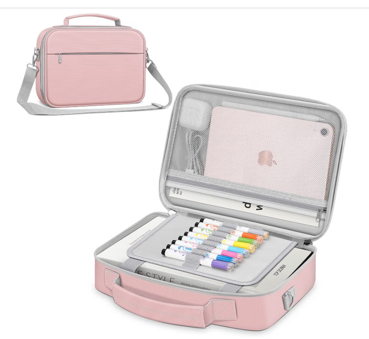 Light Pink Bible Cover with Strap
