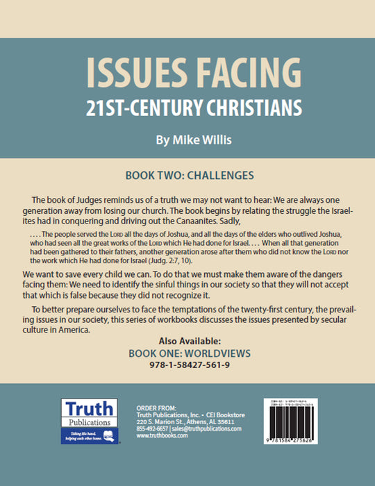 Issues Facing 21st-Century Christians, Book Two: Challenges