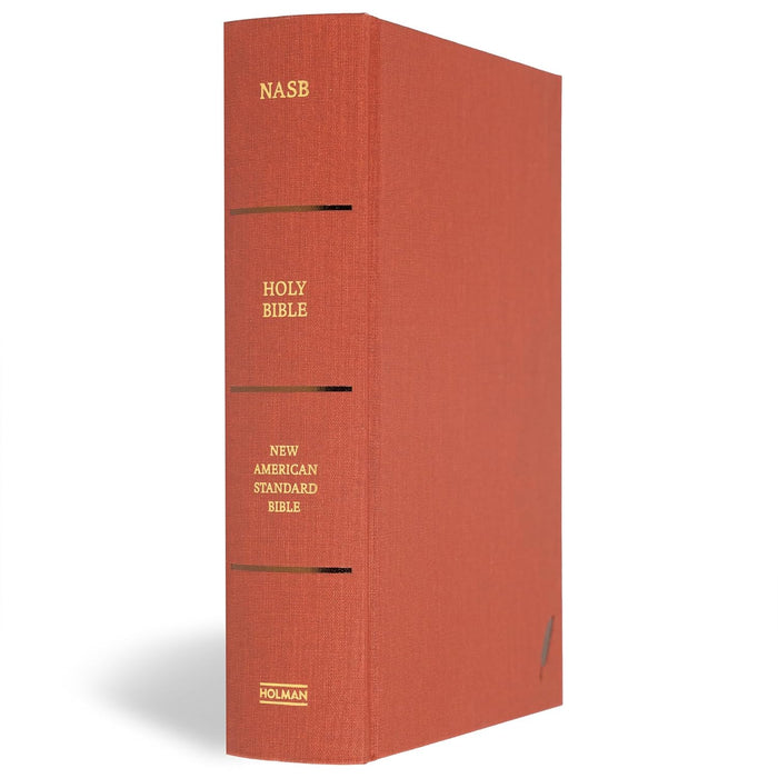 NASB Notetaking Bible, Cinnamon Brown Cloth Over Board