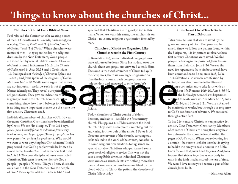 What is the Church of Christ?