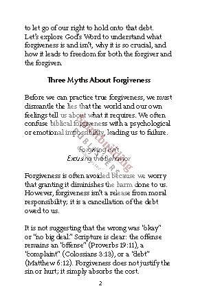 I Forgive You / I'm Sorry: Two Lessons on Forgiveness and Repentance — by Clay Gentry