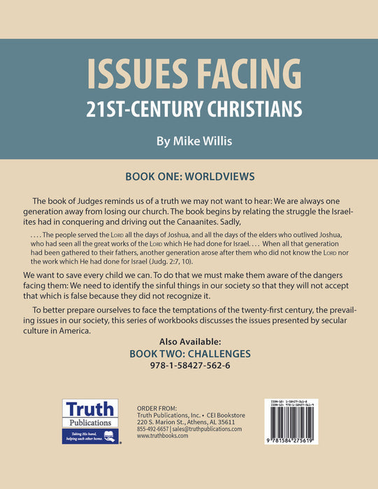 Issues Facing 21st-Century Christians, Book One: Worldviews