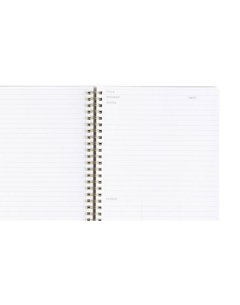 Church Notes Notebook - Lilac