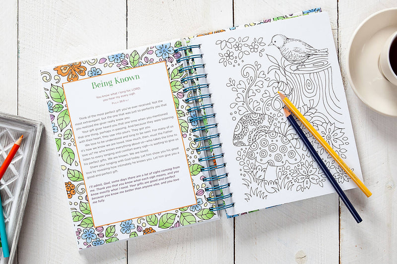A Little God Time for Women (Devotional Coloring Book)