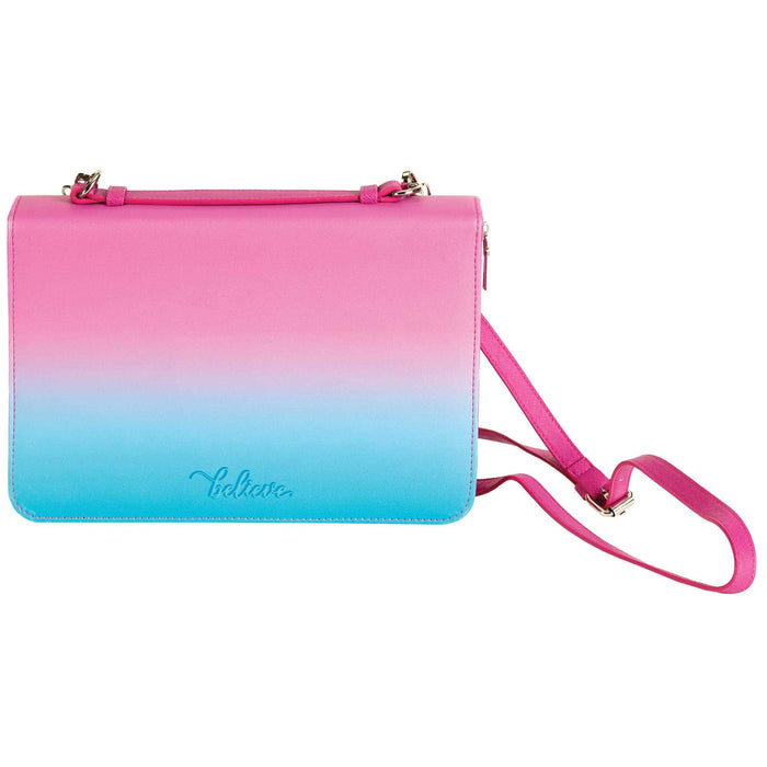 BELIEVE Pink/Blue Bible Cover